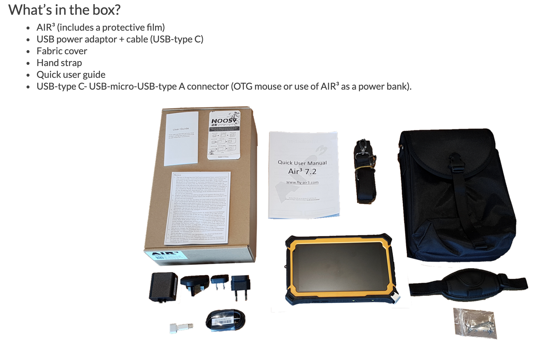 Air³ 7.2 中古